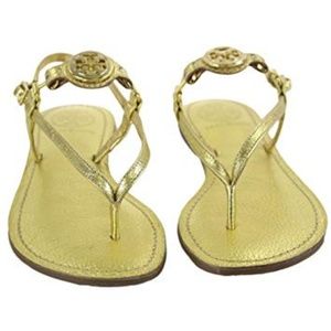 Tory Burch Ali Gold Sandal